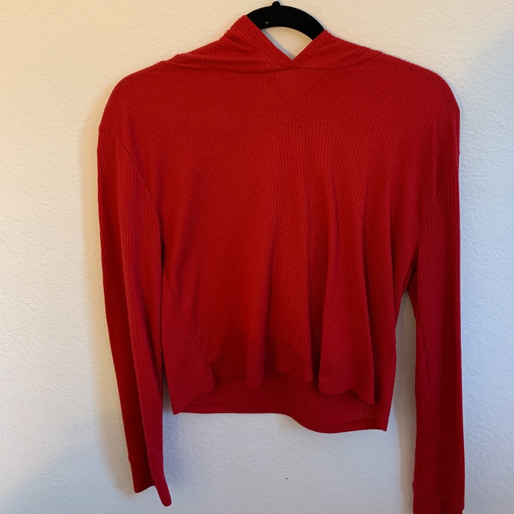 Red Hollister Sweater
